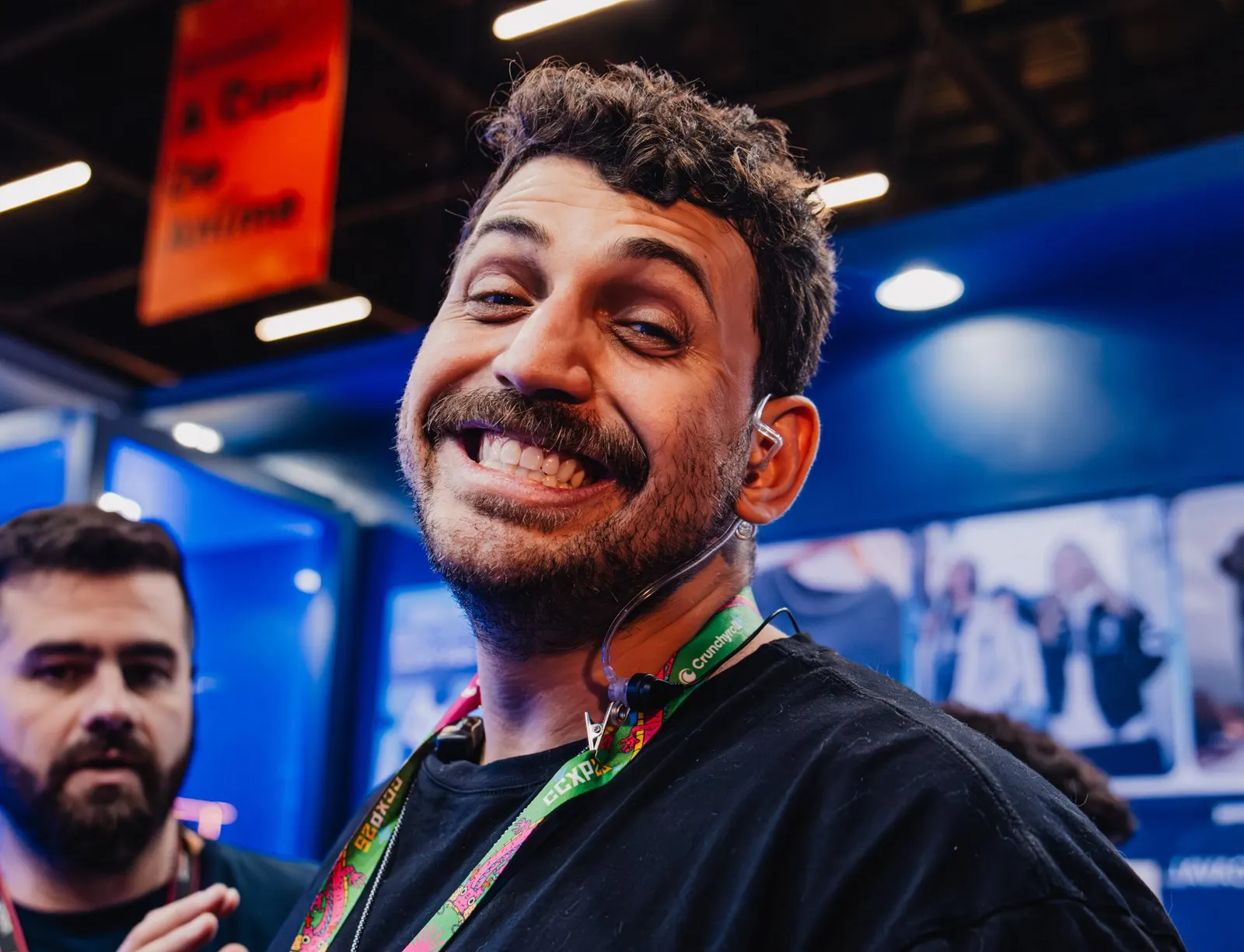 Matheus Domingos nos bastidores